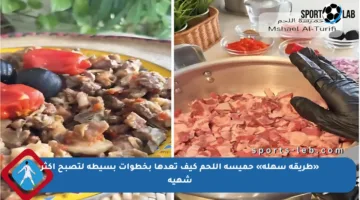 «طريقة سهلة» حميسة اللحم كيف تعدها بخطوات بسيطة لتصبح أكثر شهية